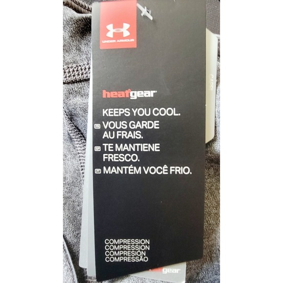 Under Armour XXL Women's Gray Capri Compression Leggings 2X NWT RV $35 - Picture 8 of 10